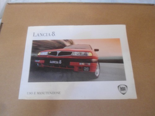 Lancia delta libretto uso - libretto, e