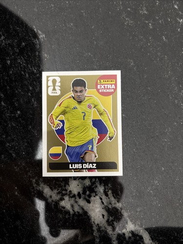 Luis diaz gold extra sticker - luis,