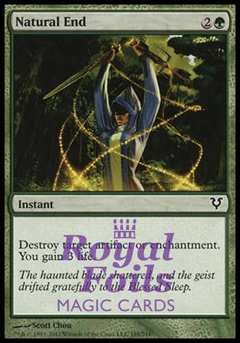 Natural end foil avr mtg - natural,