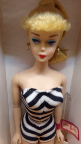 Bambola barbie repro bionda - barbie,