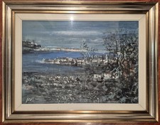 Veduta di costiera marina -