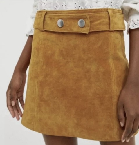 Zara minigonna scamosciata - , xs