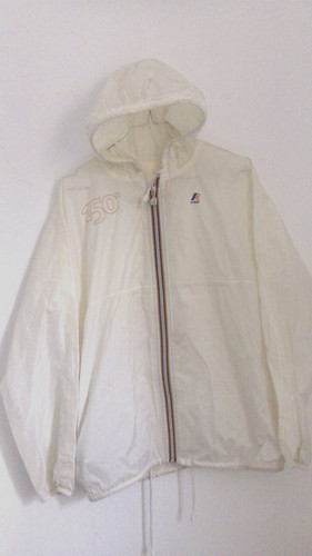 Giubbino kway colore bianco - giubbino,