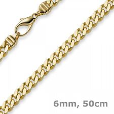 6mm Collana Catena Gourmette