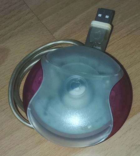 Mouse apple usb hockey - hockey, puck