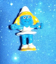 1983# Kinder Überraschung Olimpic PUFFO PUFFETTA SMURFETTE SMURFS Puffi Kinder. 