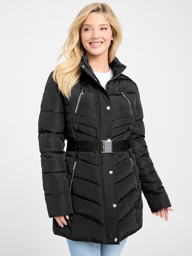 Cappotto donna guess - jet, nero