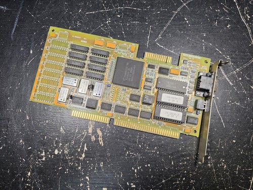 Scheda grafica vintage testata - scheda,