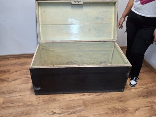 Baule forziere bagaglio antico - bagaglio,