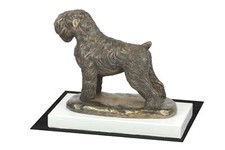 Terrier Nero Russo statuetta