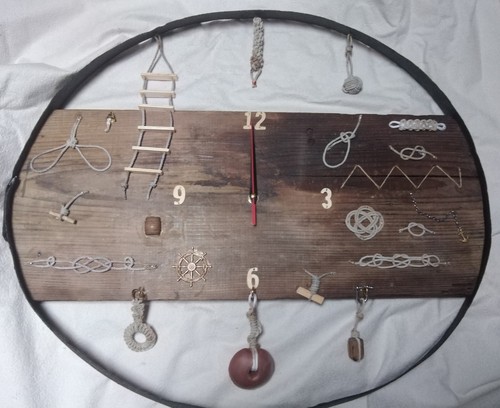Quadro nodi con orologio - quadro,