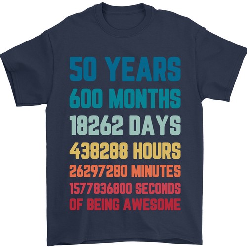 Shirt per uomo anni - t-shirt,