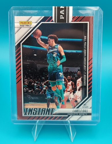 Lamelo ball 2021 panini - lamelo,
