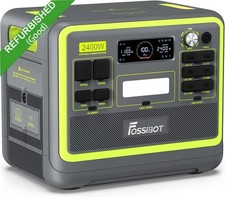 FOSSiBOT F2400 Stazione di Alimentazione Portatile 2048Wh 2400W 4800W Picco Generatore Solare UPS