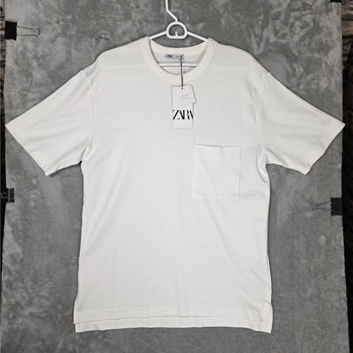 Shirt zara tasca cotone - zara,