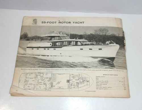 Vintage raro chris craft - vintage,