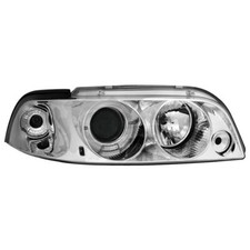 2 fari L ED Angel Eyes cromati