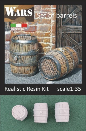 Wars set botti barili - wars,