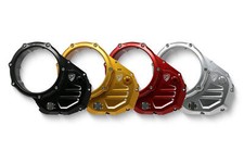 CNC CARTER TRASPARENTE FRIZIONI AD OLIO DUCATI MONSTER 620 2002-2006 ARGENTO