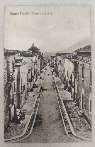 Cartolina cerreto sannita - cartolina,