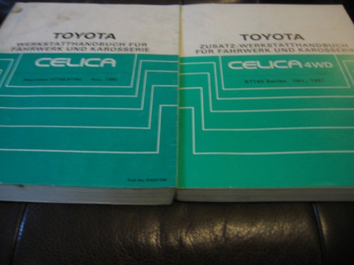 Manuale officina toyota celica - toyota,
