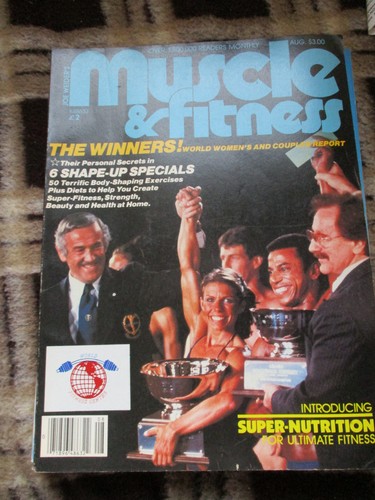 Muscle fitness august 1981 - august,