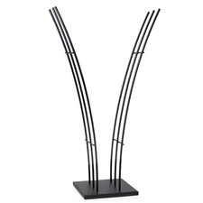 Scaffale per legna da ardere supporto in legno metallo altezza 119 cm design camino porta legna