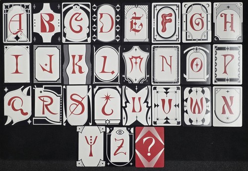 Mtg set carte alfabeto - di,