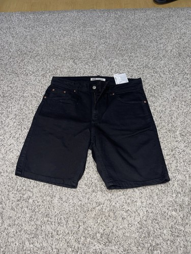 Zara pantaloncino denim nero