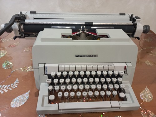 Macchina scrivere olivetti - macchina, da