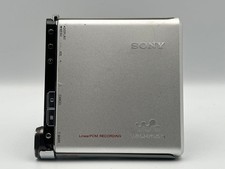 Sony MZ-RH1 MiniDisc Walkman HI-MD Lettore Registratore Argento solo alimentazione testata
