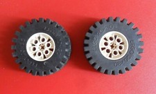 2  ROUES LEGO TECHNIC PNEUS 20