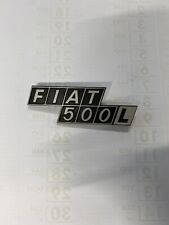 Logo Stemma Fregio Fiat 500 L Epoca