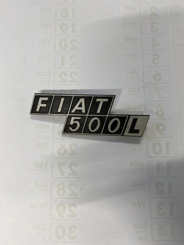 Logo stemma fregio fiat 500 - fiat, l