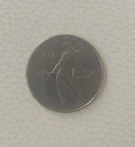 Moneta lire vulcano - 50,