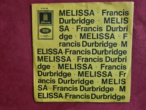Single vinyl francis - vinyl, durbridge