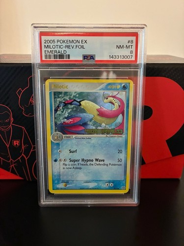 Pokemon card milotic - milotic, reverse