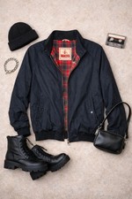 Giacca Baracuta Navy