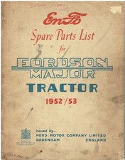 Trattore fordson major 1952 - major, 1952-53