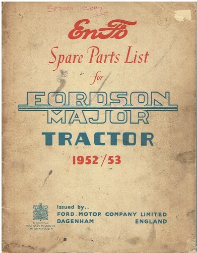Trattore fordson major - trattore,
