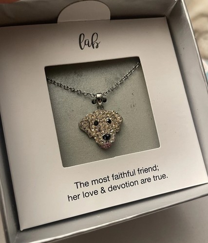 Collana con ciondolo cane