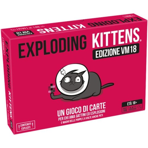Exploding kittens edizione - exploding,