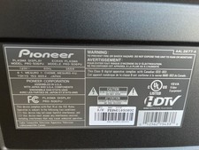Pioneer Elite Plasma 60" TV