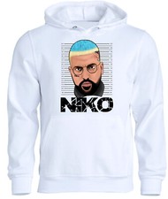 Felpa cantante NIKO PANDETTA giro o capp uomo donna bambino bambina musica rap
