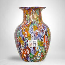 Vaso in vetro di Murano con