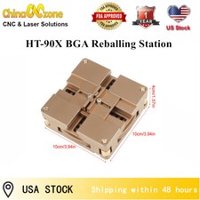 BGA Reballing Station Stencil Kit di rilavorazione per saldatura fissaggio magnete saldatura HT-90X US