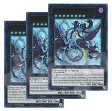 Yugioh - Numero 97 Draglubion x 3 - 1° Ultra Rara NM - Carta Olografica Gratis