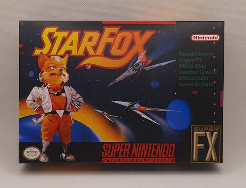 Snes star fox - snes,