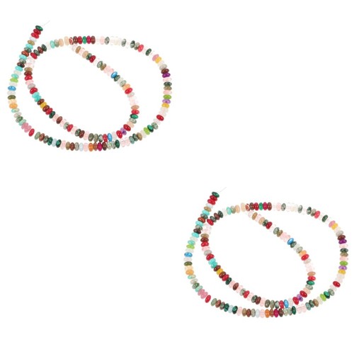 Perline pietra multicolore - perline, di
