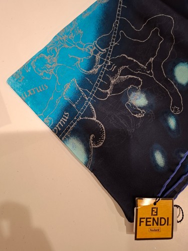 Fendi foulard 100 seta - fendi,